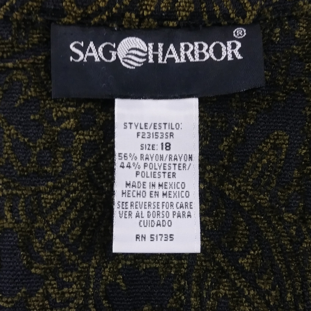 Sag Harbor Button Down Print Top - image 4